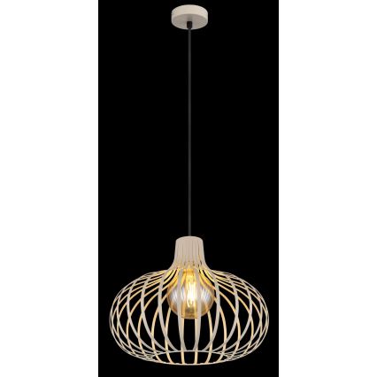 Globo - ripplühter kaabliga 1xE27/40W/230V beež