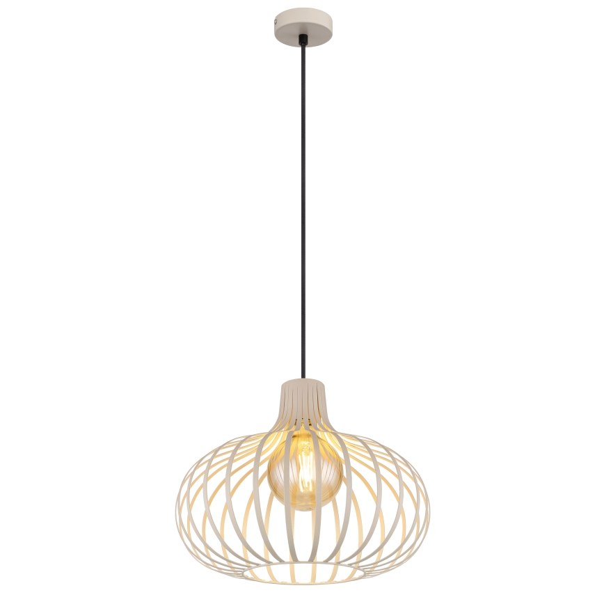 Globo - ripplühter kaabliga 1xE27/40W/230V beež