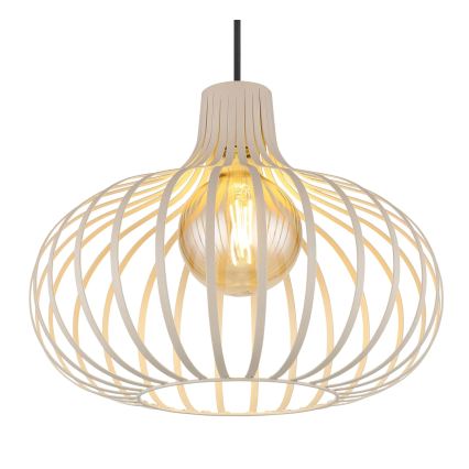 Globo - ripplühter kaabliga 1xE27/40W/230V beež