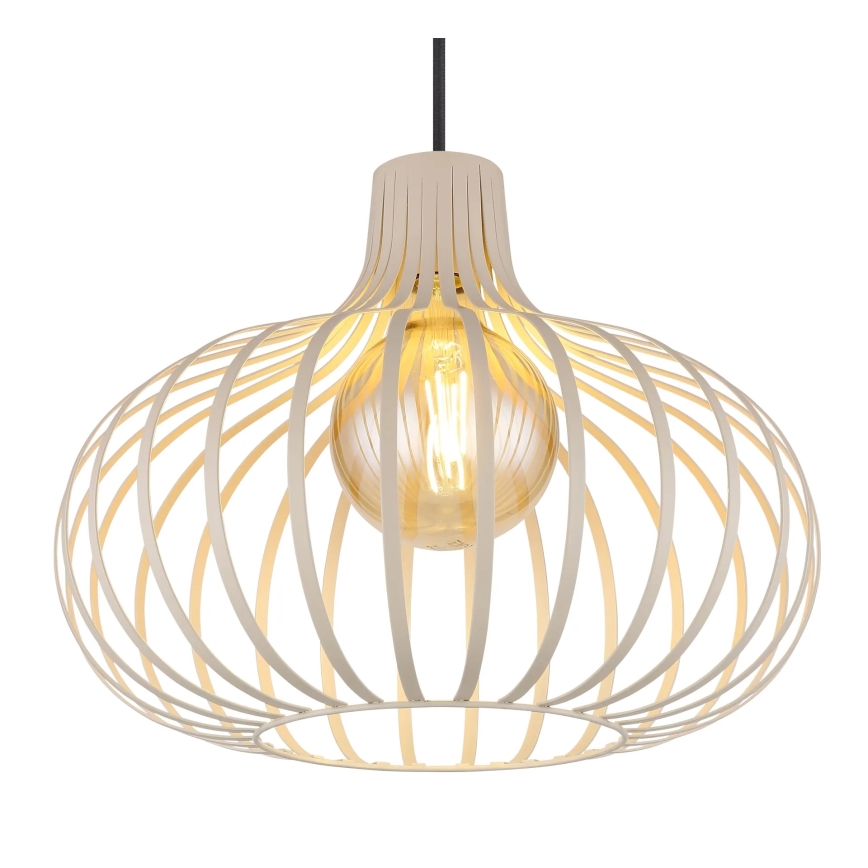 Globo - ripplühter kaabliga 1xE27/40W/230V beež