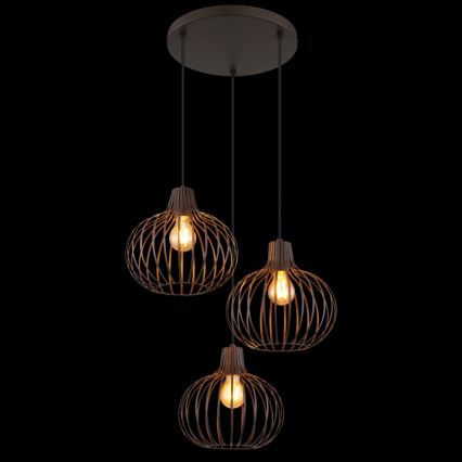 Globo - rippvalgusti kaabliga 3xE27/40W/230V