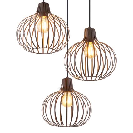 Globo - rippvalgusti kaabliga 3xE27/40W/230V