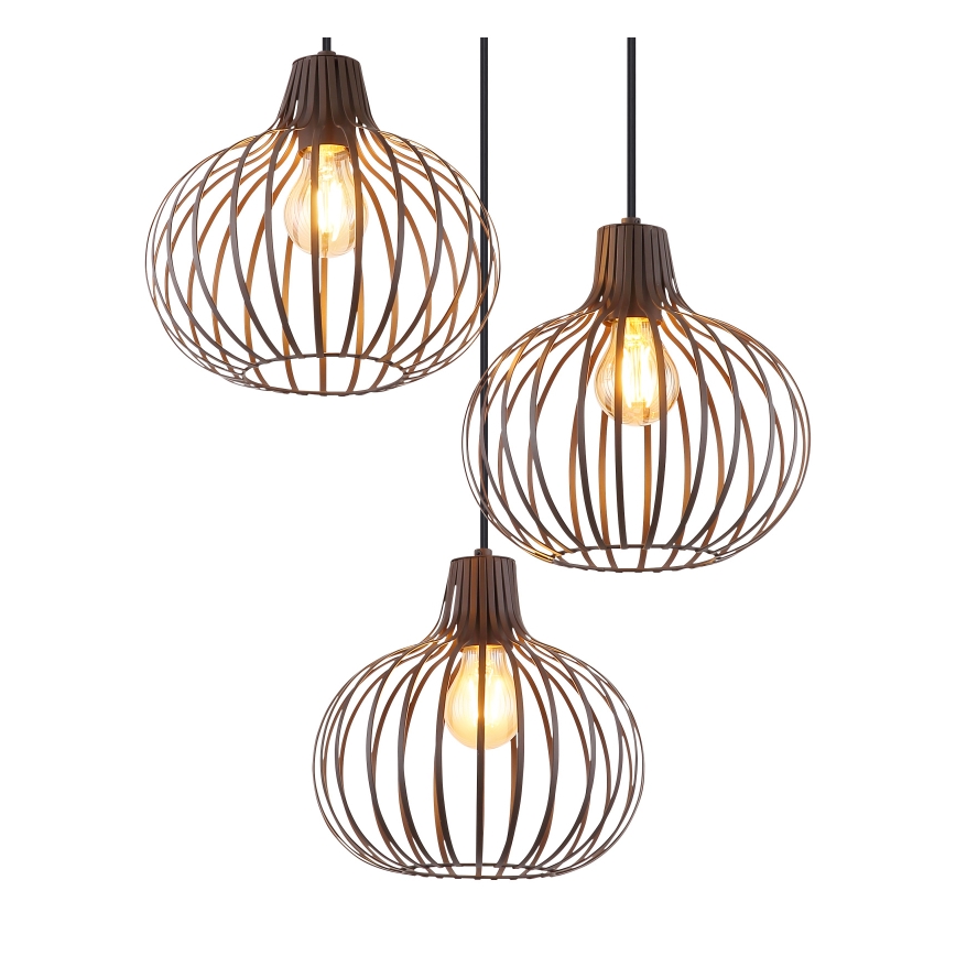 Globo - rippvalgusti kaabliga 3xE27/40W/230V