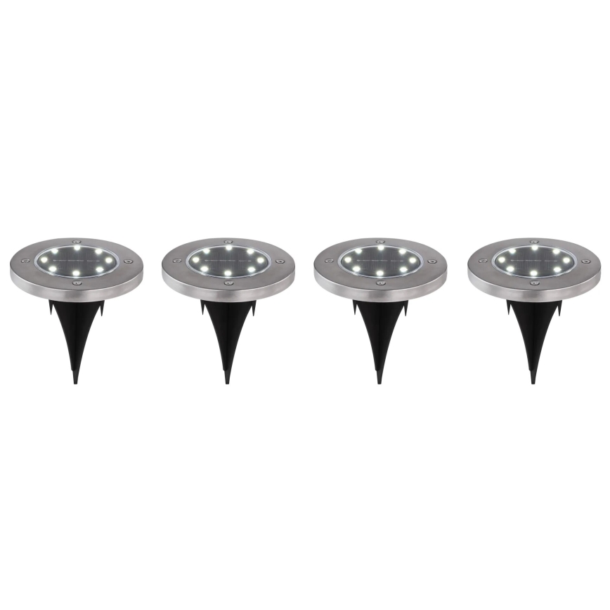 Globo - KOMPLEKT 4x LED Päikesepaneeliga valgusti LED/0,1W/3V IP44 300 mAh