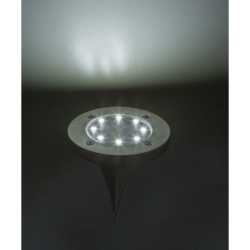 Globo - KOMPLEKT 2x LED Päikesepaneeliga valgusti LED/0,8W/3V IP44 300 mAh