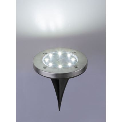 Globo - KOMPLEKT 2x LED Päikesepaneeliga valgusti LED/0,8W/3V IP44 300 mAh
