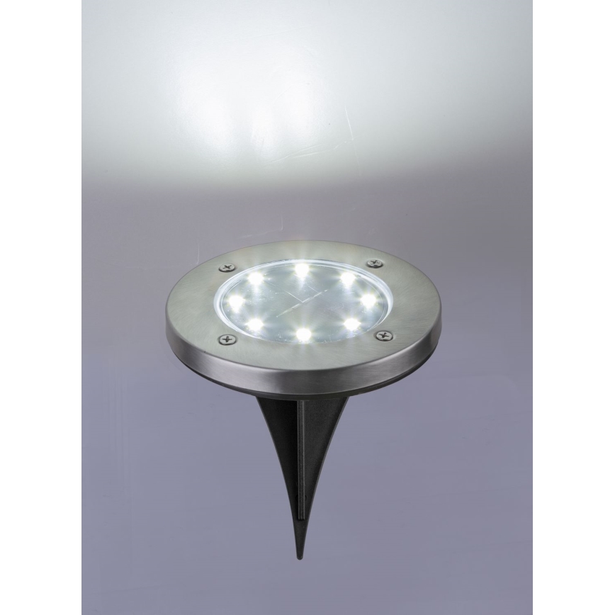 Globo - KOMPLEKT 2x LED Päikesepaneeliga valgusti LED/0,8W/3V IP44 300 mAh