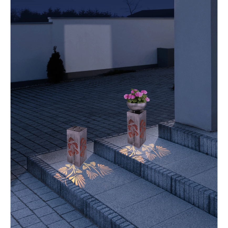 Globo - LED päikesevalgusti lillepotiga LED/3V IP44 300 mAh