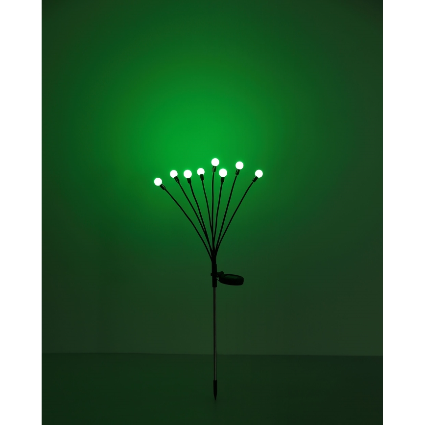 Globo - RGB LED Päikesepaneeliga valgusti 8xLED/0,06W/3,2V IP44