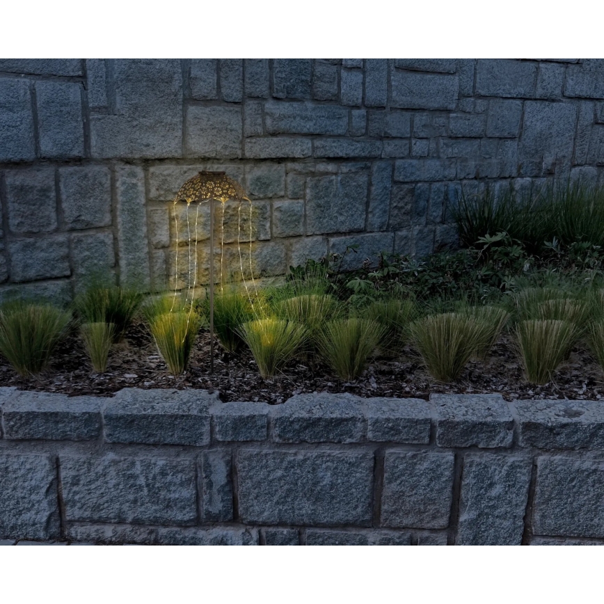 Globo - LED päikesevalgusti LED/3V IP44 300 mAh vihmavari