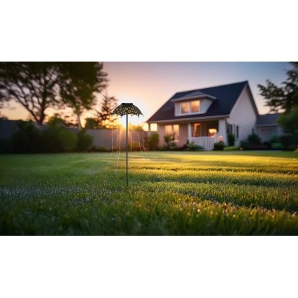 Globo - LED päikesevalgusti LED/3V IP44 300 mAh vihmavari