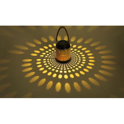 Globo - LED Päikesepaneeliga valgusti LED/0,06W/3V 3000K IP44 bambus