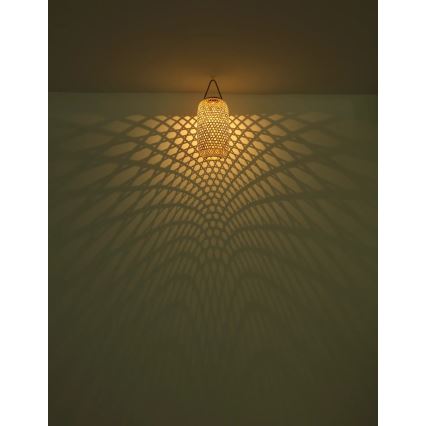 Globo - LED Päikesepaneeliga valgusti LED/0,06W/3V bambus IP44