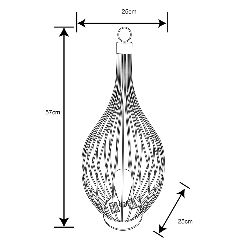 Globo 33672 - LED Päikesepaneeliga valgusti LED/1,2V IP44