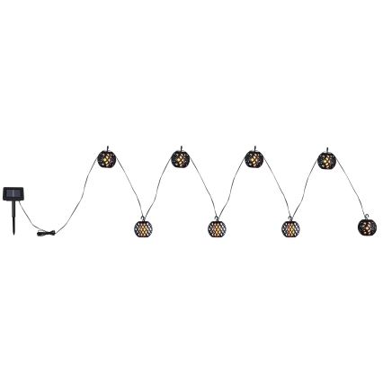Globo - LED Päikesepaneeliga dekoratiivne kett 98xLED/0,1W/3V 410 cm IP44