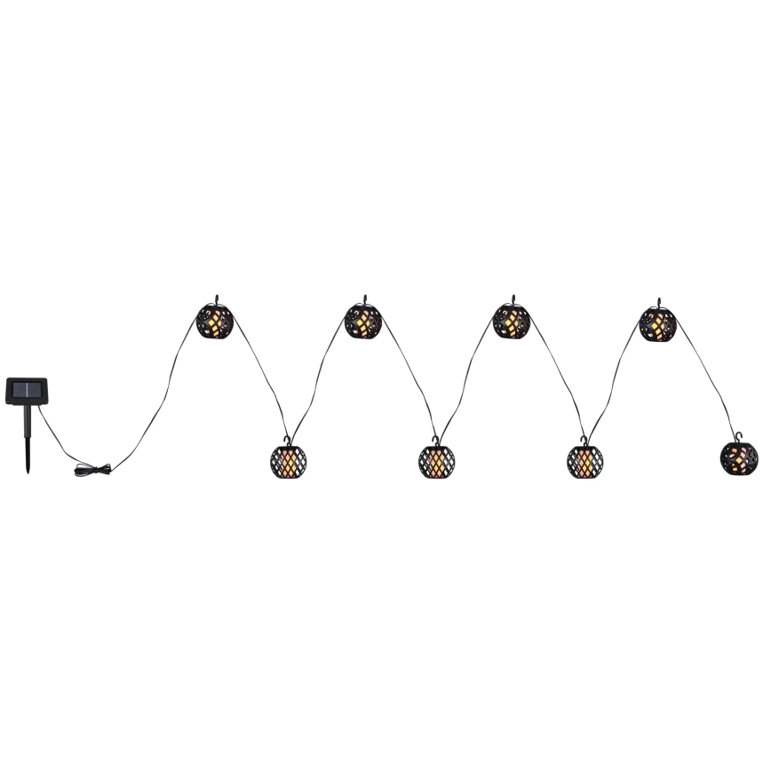 Globo - LED Päikesepaneeliga dekoratiivne kett 98xLED/0,1W/3V 410 cm IP44