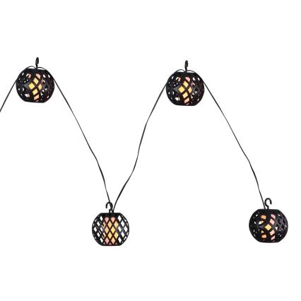 Globo - LED Päikesepaneeliga dekoratiivne kett 98xLED/0,1W/3V 410 cm IP44