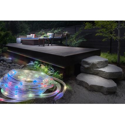 Globo - LED päikesevalokett LED/1,2V IP44 4,9 m 600 mAh