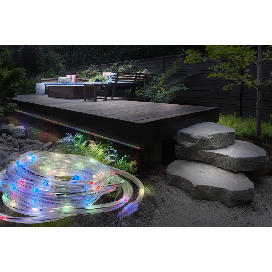 Globo - LED päikesevalokett LED/1,2V IP44 4,9 m 600 mAh