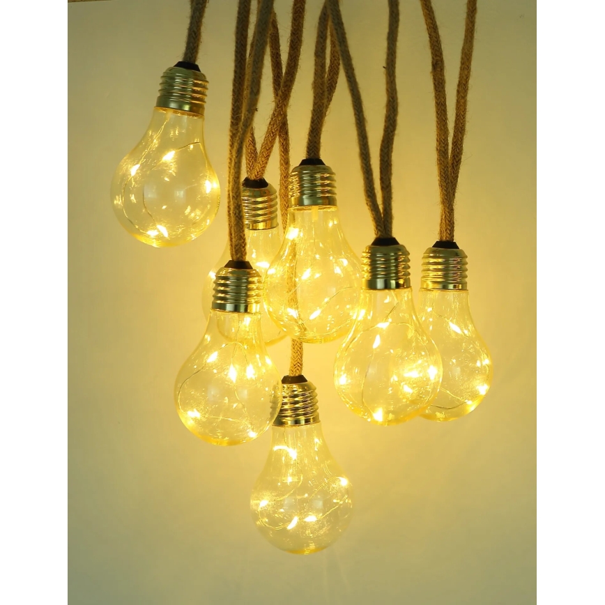 Globo - LED Päikesepaneeliga dekoratiivne kett 50xLED/0,06W/3,2V 570 cm IP44