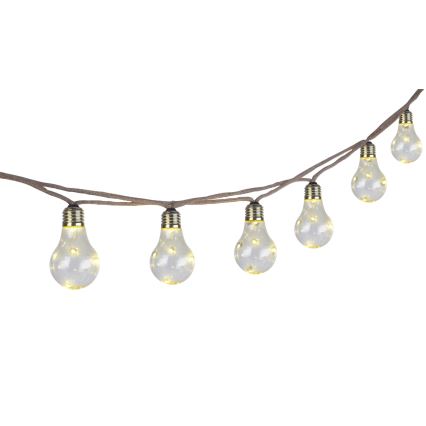 Globo - LED Päikesepaneeliga dekoratiivne kett 50xLED/0,06W/3,2V 570 cm IP44