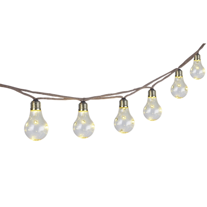 Globo - LED Päikesepaneeliga dekoratiivne kett 50xLED/0,06W/3,2V 570 cm IP44