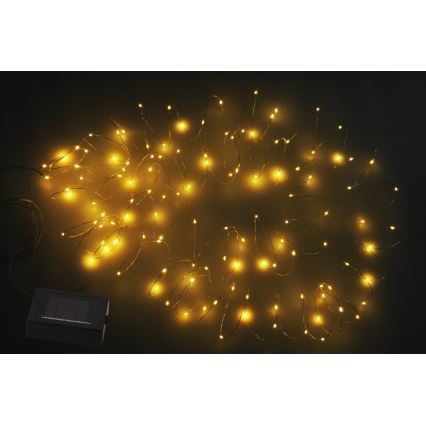 Globo - LED päikesekett 120xLED/3,2V IP44 13,4 m 600 mAh