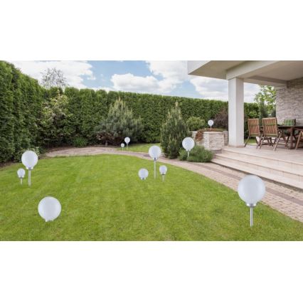 Globo - LED Päikesepaneeliga valgusti 2xLED/0,06W/1,2V IP44 600 mAh