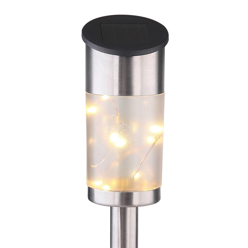 Globo- KOMPLEKT 2x Päikesepaneeliga valgusti 10xLED/0,06W/1,2V IP44