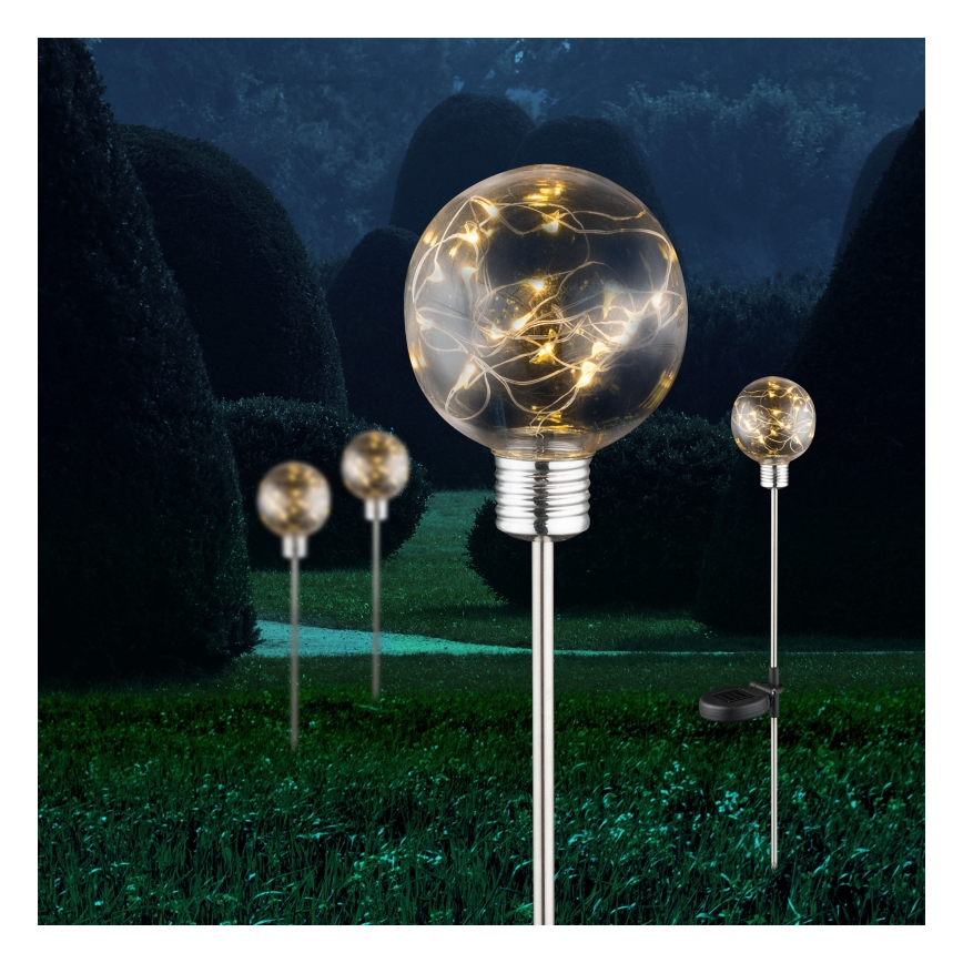Globo - LED päikeselamp LED/3,2V IP44 600 mAh