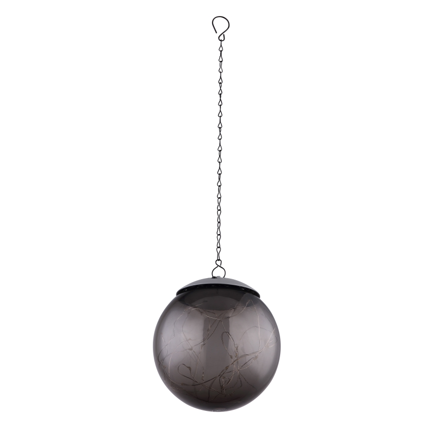Globo - LED Päikesepaneeliga lühter ketiga 20xLED/0,06W/1,2V d. 15 cm IP44