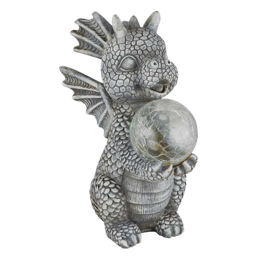 Globo - LED Päikesepaneel kaunistus LED/0,02W/3V IP44 draakon