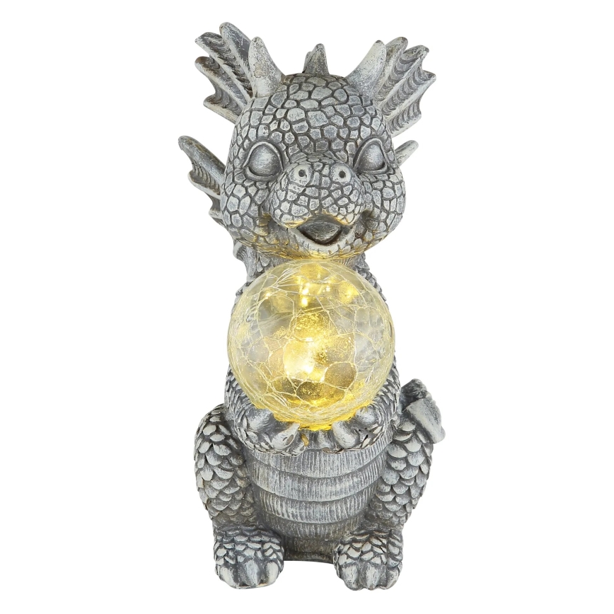 Globo - LED päikeseenergia dekoratsioon LED/0,02W/3V IP44 draakon 300 mAh