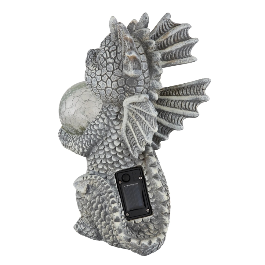 Globo - LED päikeseenergia dekoratsioon LED/0,02W/3V IP44 draakon 300 mAh