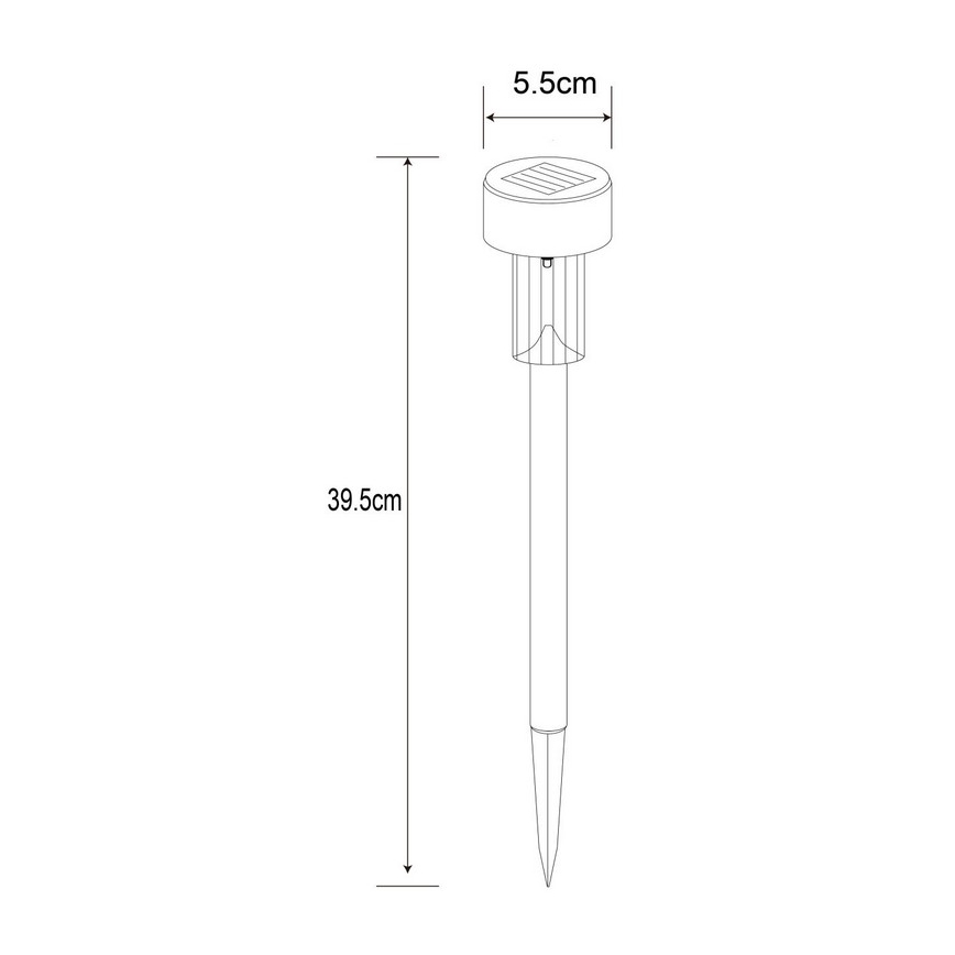 Globo - LED Päikesepaneeliga valgusti LED/0,06W/1,2V IP44 200 mAh