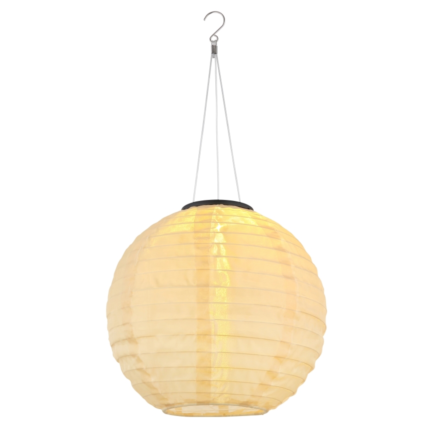 Globo - LED Päikesepaneeliga rippvalgusti LED/0,5W/3V IP44 beež