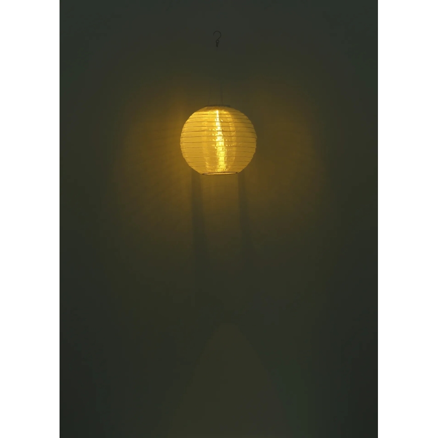 Globo - LED Päikesepaneeliga rippvalgusti LED/0,5W/3V IP44 beež
