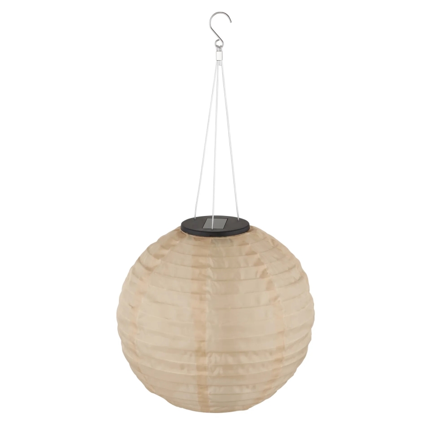 Globo - LED Päikesepaneeliga rippvalgusti LED/0,5W/3V IP44 beež