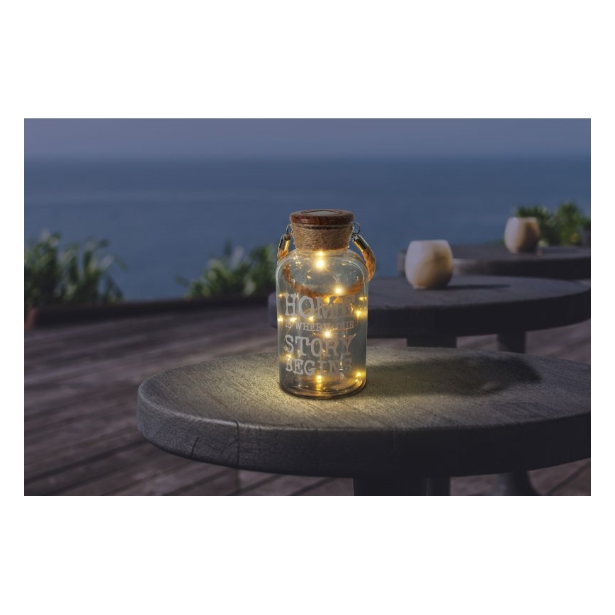 Globo - LED Päikesepaneeliga valgusti LED/0,6W/3,2V IP44