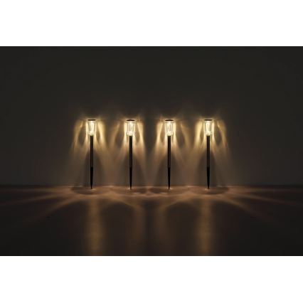 Globo - KOMPLEKT 4x LED Päikesepaneeliga valgusti LED/0,06W/1,2V IP44