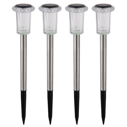 Globo - KOMPLEKT 4x LED Päikesepaneeliga valgusti LED/0,06W/1,2V IP44