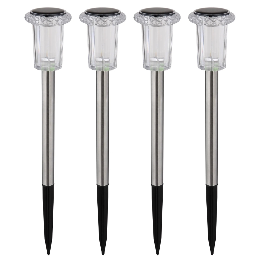 Globo - KOMPLEKT 4x LED Päikesepaneeliga valgusti LED/0,06W/1,2V IP44