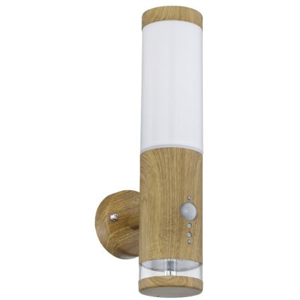 Globo - Väli seinavalgusti anduriga 1xE27/15W/230V IP44