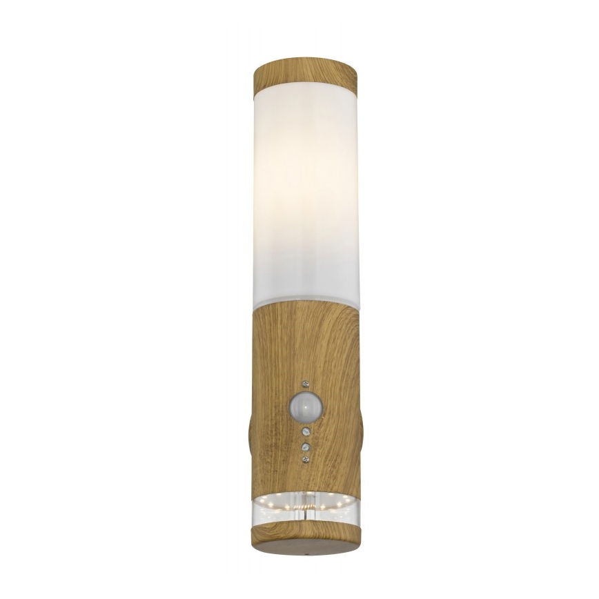 Globo - Väli seinavalgusti anduriga 1xE27/15W/230V IP44