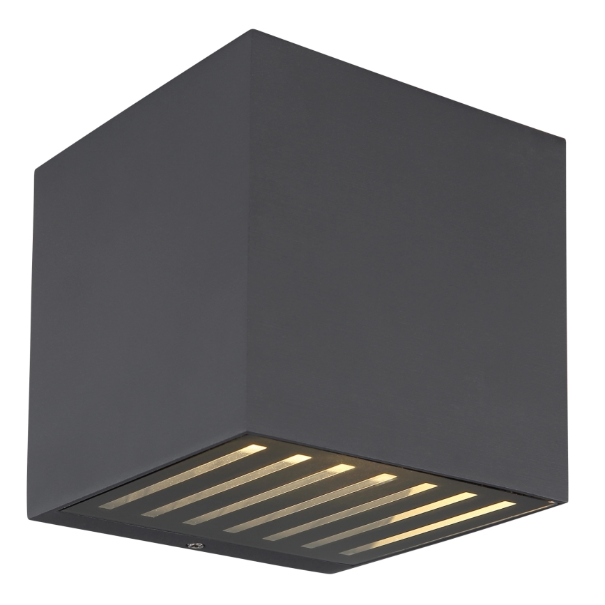 Globo - LED välisseinale paigaldatav seinavalgusti, 6 W, 230 V, IP54, antratsiit