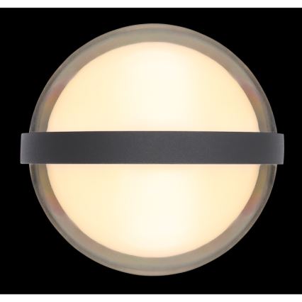 Globo - LED Väli seinavalgusti LED/12W/230V IP54 must