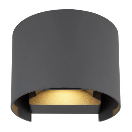 Globo - LED-seinale paigaldatav välisvalgusti 2xLED/3W/230V IP54