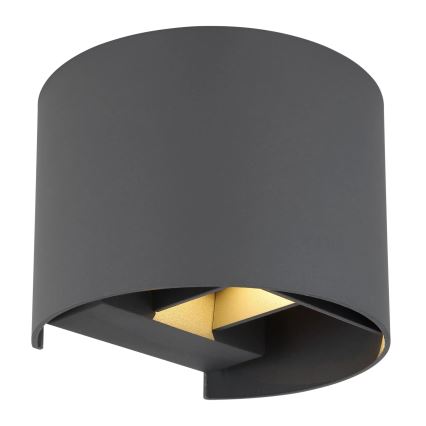 Globo - LED-seinale paigaldatav välisvalgusti 2xLED/3W/230V IP54