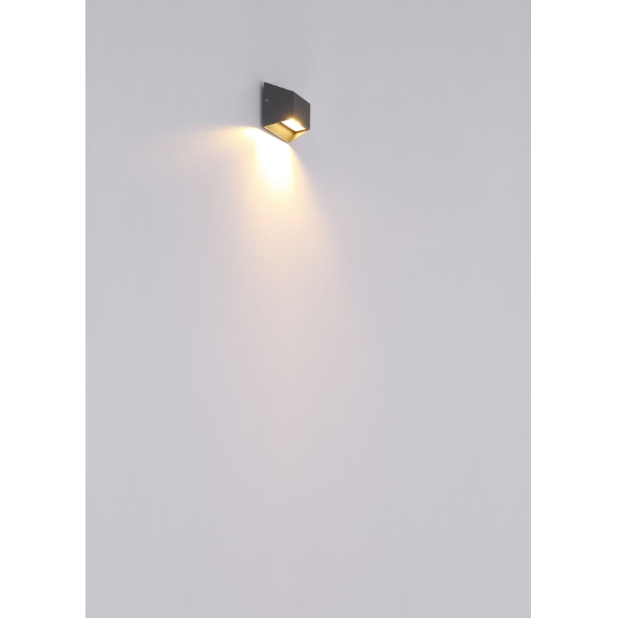 Globo - LED Väli seinavalgusti LED/7W/230V IP54 antratsiit