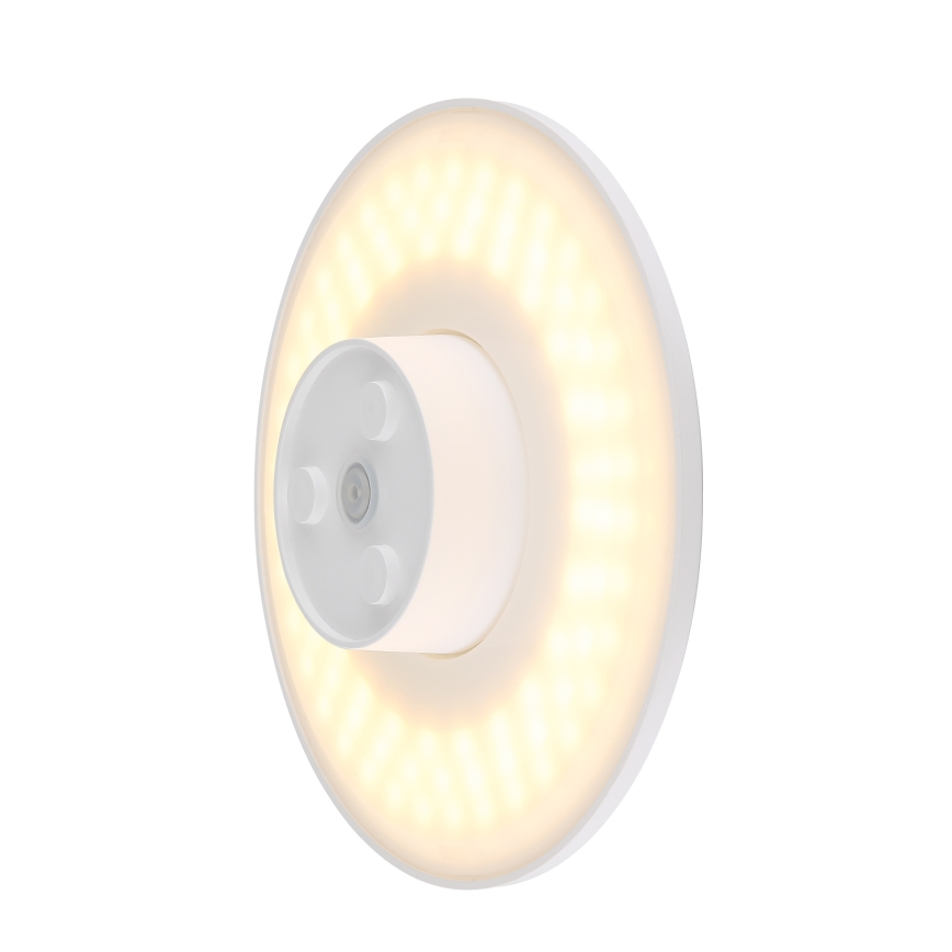 Globo - LED Väli seinavalgusti LED/15W/230V 3000/4000/6000K d. 25,2 cm IP44 valge